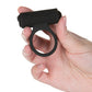 Cosmic Cock Ring W-rechargeable Bullet - 9 Functions Black