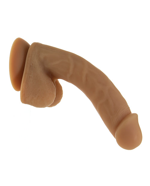 Addiction Andrew 8" Bendable Dong - Caramel - Bossy Pearl