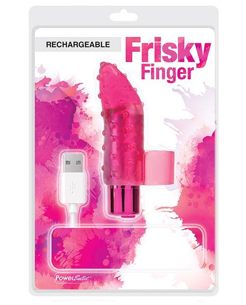 Frisky Finger Rechargeable - Bossy Pearl