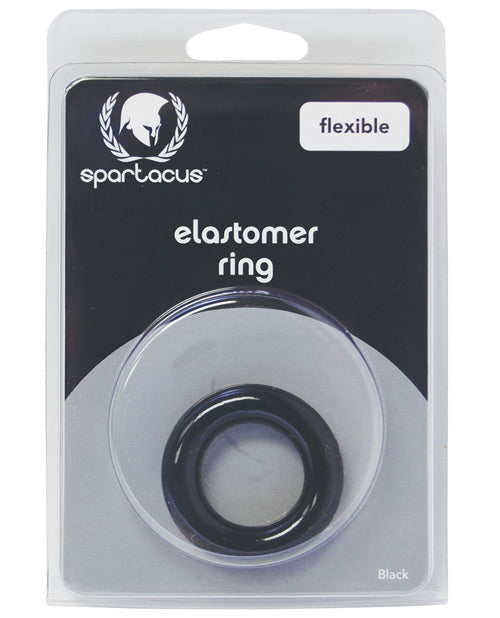 Spartacus Elastomer Relaxed Fit Cock Ring - Bossy Pearl