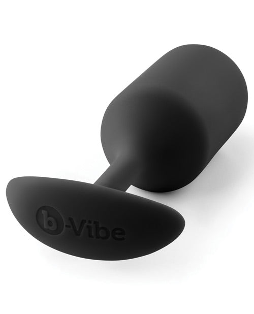 B-vibe Weighted Snug Plug 3 - .180 G - Bossy Pearl