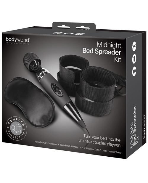 Xgen Bodywand Midnight Massage Bedroom Play Kit - 3 Pc Black - Bossy Pearl