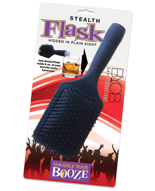 Smuggle Your Booze Brush Flask - Bossy Pearl