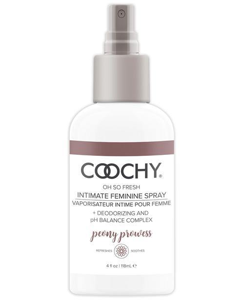 Coochy Intimate Feminine Spray - 4 Oz Peony Prowess - Bossy Pearl