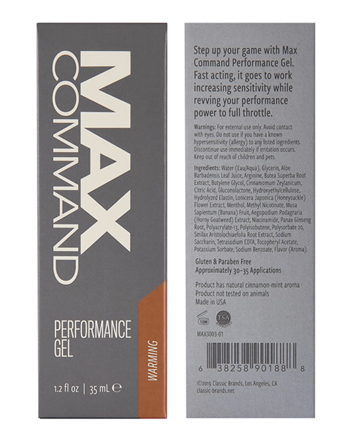 Max Command Performance Gel - 1.2 Oz - Bossy Pearl