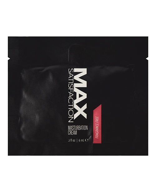 Max Satisfaction Masturbation Cream Foil - 6 Ml - Bossy Pearl