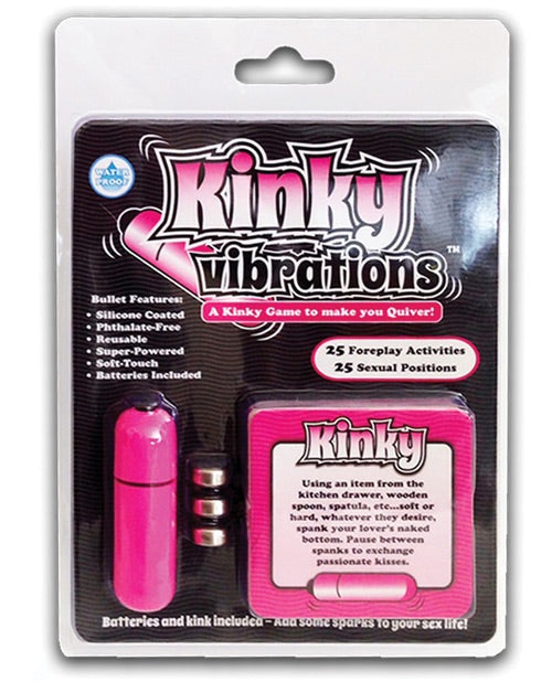 Kinky Vibrations Game W-bullet - Bossy Pearl