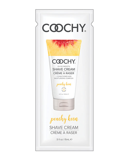Coochy Shave Cream - .5 Oz Peachy Keen - Bossy Pearl