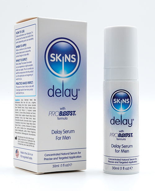 Skins Natural Delay Serum  - 30 Ml - Bossy Pearl