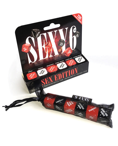 Sexy 6 Dice Game - Sex Edition - Bossy Pearl