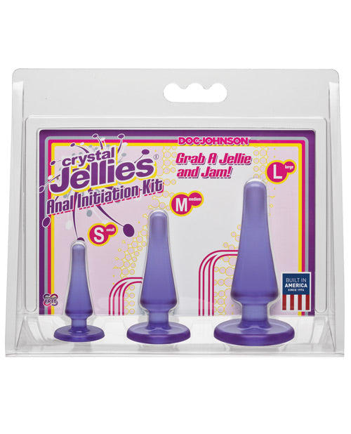 Crystal Jellies Anal Initiation Kit - Bossy Pearl