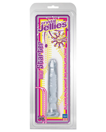 Crystal Jellies 6" Anal Starter - Clear - Bossy Pearl