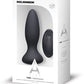 A Play Rechargeable Silicone Adventurous Anal Plug W/remote - Bossy Pearl