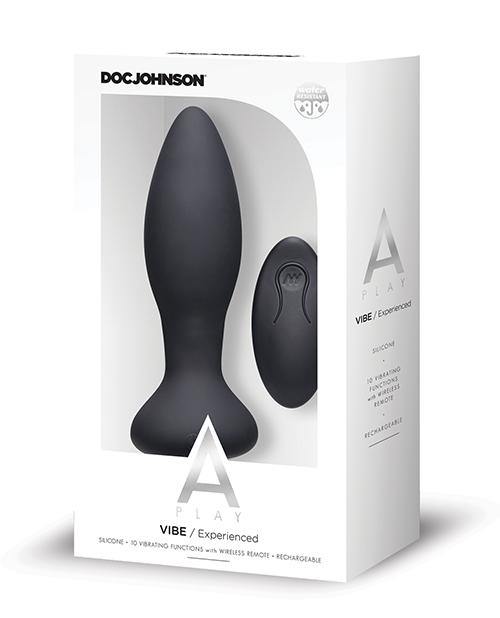 A Play Rechargeable Silicone Experienced Anal Plug W/remote - Bossy Pearl