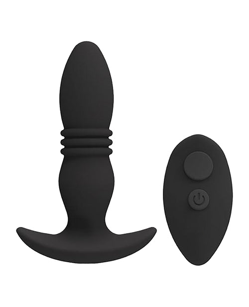 A Play Rise Rechargeable Silicone Anal Plug W/remote