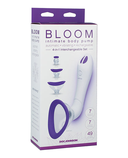 Bloom Intimate Body Automatic Vibrating Rechargeable Pump - Bossy Pearl