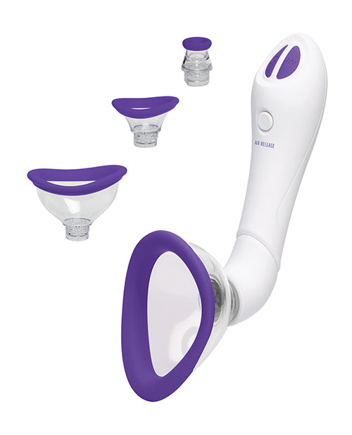 Bloom Intimate Body Automatic Vibrating Rechargeable Pump - Bossy Pearl
