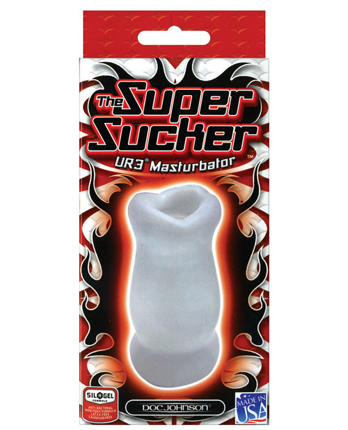 Ultraskyn Super Sucker Masturbator - Clear - Bossy Pearl