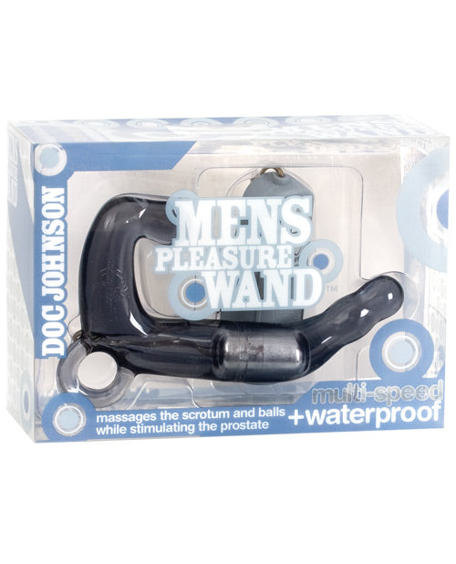Men's Pleasure Wand Waterproof - Charcoal - Bossy Pearl