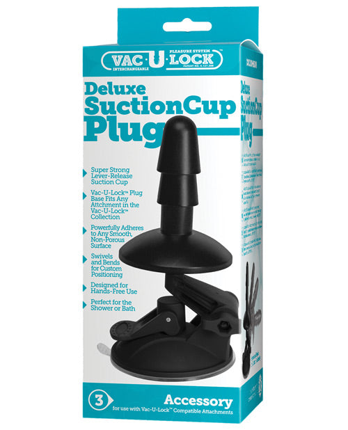 Vac-u-lock Deluxe Suction Cup Plug Accessory - Bossy Pearl