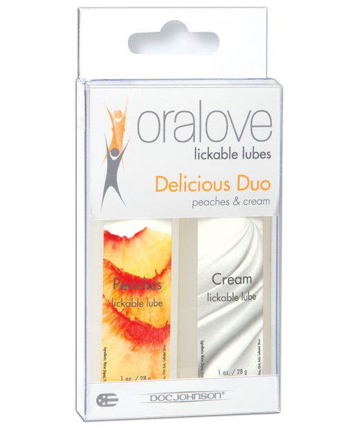 Oralove Delicious Duo Flavored Lube - Bossy Pearl