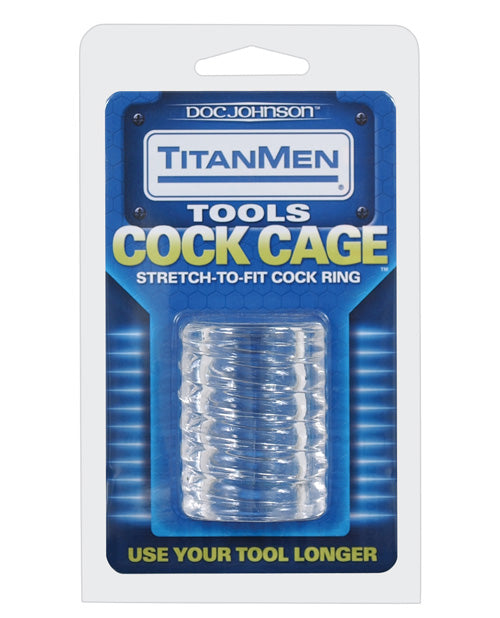 Titanmen Tools Cock Cage - Bossy Pearl