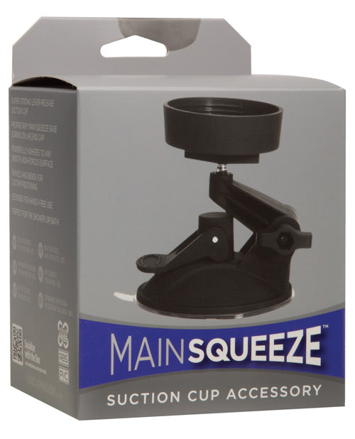 Main Squeeze Suction Cup Accessory - Black - Bossy Pearl