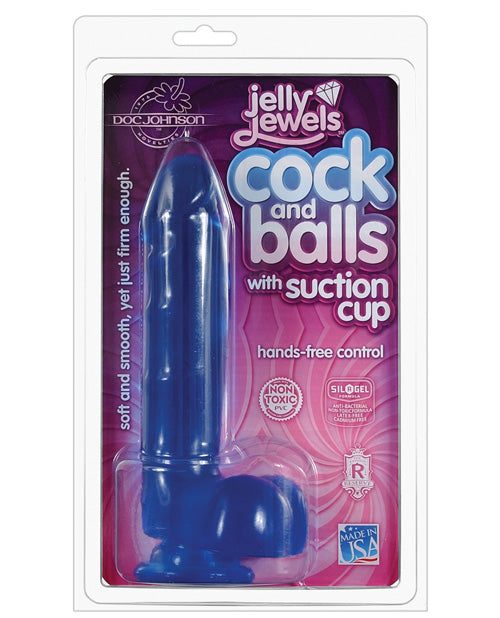 Jelly Cock W/suction Cup - Bossy Pearl