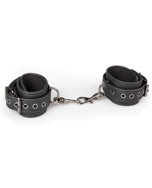 Easy Toys Fetish Ankle Cuffs - Black - Bossy Pearl