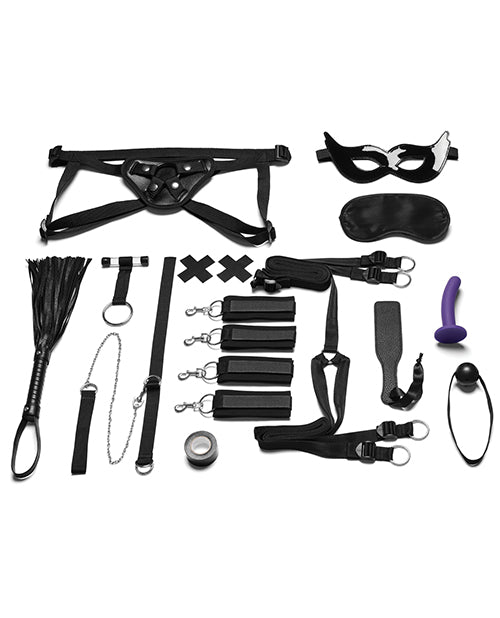 Everything You Need Bondage In A Box 12 Pc Bedspreader Set - Bossy Pearl