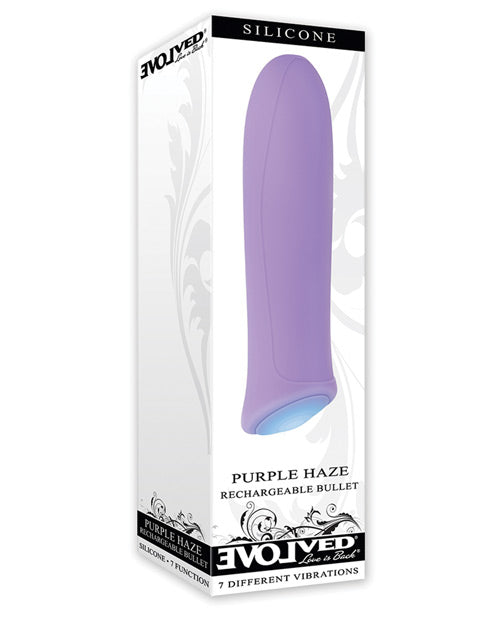 Evolved Purple Haze Rechargeable Bullet - Purple - Bossy Pearl