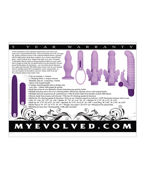 Evolved Lilac Desires Vibrator - Purple - Bossy Pearl