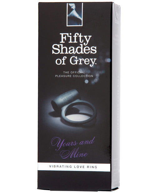 Fifty Shades Of Grey Yours And Mine Vibrating Love Ring - Bossy Pearl