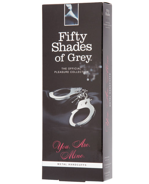 Fifty Shades Of Grey You Are Mine Metal Handcuffs - Bossy Pearl