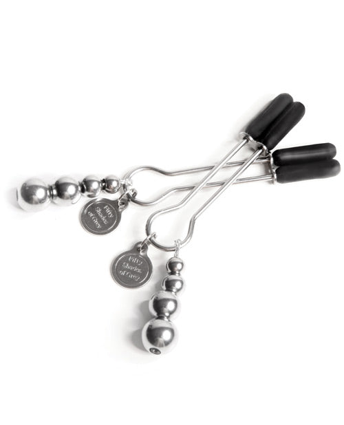 Fifty Shades Of Grey The Pinch Nipple Clamps - Bossy Pearl