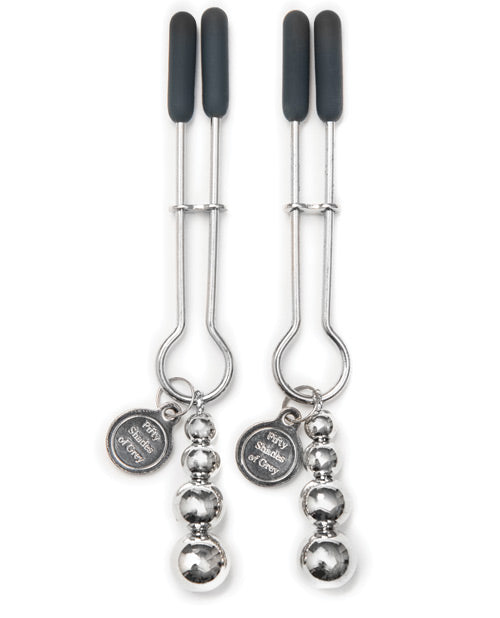 Fifty Shades Of Grey The Pinch Nipple Clamps - Bossy Pearl