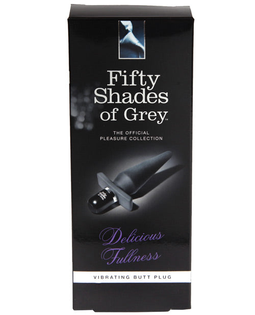 Fifty Shades Of Grey Delicious Fullness Vibrating Butt Plug - Bossy Pearl