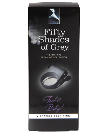 Fifty Shades Of Grey Feel It Baby Vibrating Cock Ring - Bossy Pearl