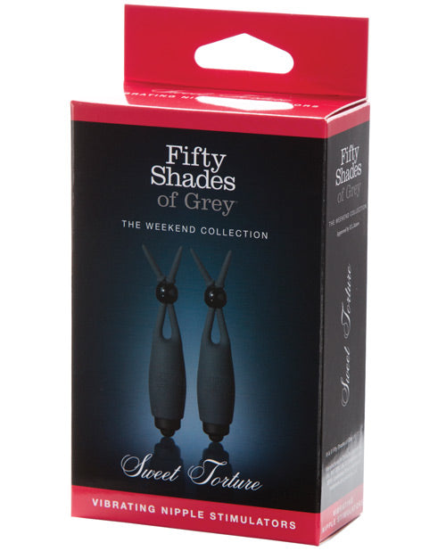 Fifty Shades Of Grey Sweet Tease Vibrating Nipple Stimulators - Bossy Pearl