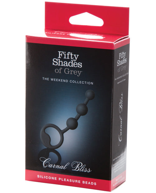 Fifty Shades Of Grey Carnal Bliss Silicone Pleasure Beads - Bossy Pearl