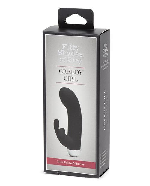 Fifty Shades Of Grey Greedy Girl Rechargeable Mini Rabbit Vibrator - Bossy Pearl