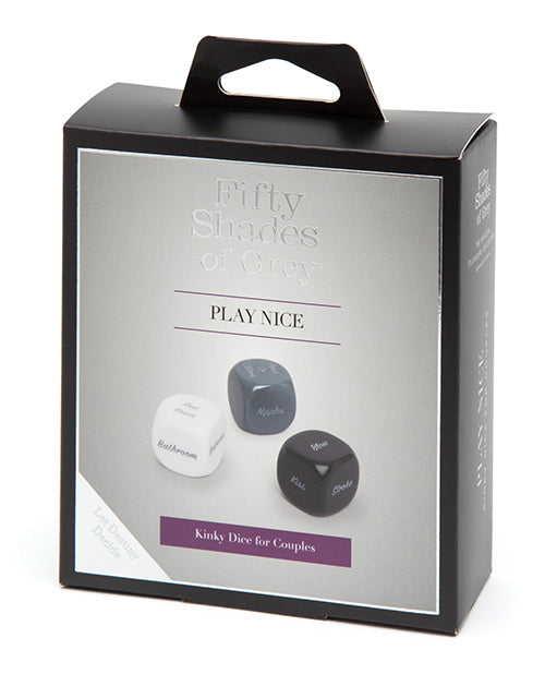Fifty Shades Of Grey Play Nice Kinky Dice For Couples - Bossy Pearl
