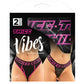 Vibes Buddy Pack Thicc Athletic Mesh Boy Brief & Lace Thong Black/pnk - Bossy Pearl