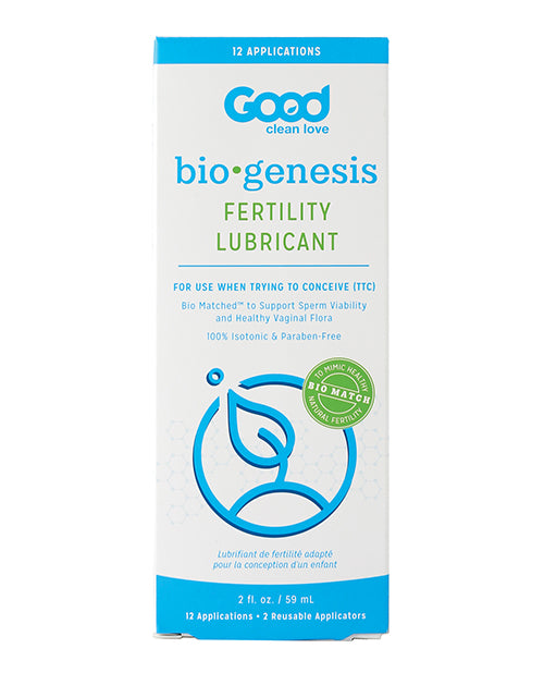 Good Clean Love Biogenesis Fertility Lubricant - 2 Oz - Bossy Pearl