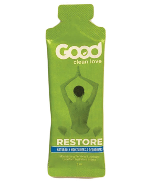 Good Clean Love Bio Match Restore Moisturizing Personal Lubricant - 5 Ml Foil - Bossy Pearl