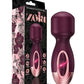 Zola Rechargeable Silicone Mini Wand - Burgundy-rose Gold