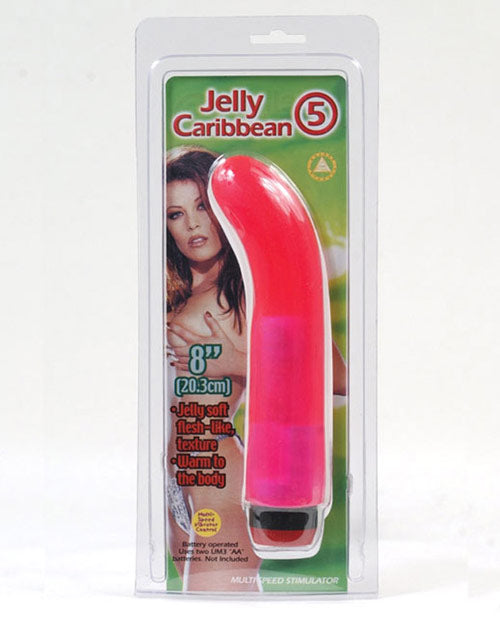 Jelly Caribbean G Spot Vibe #5 - Coral - Bossy Pearl