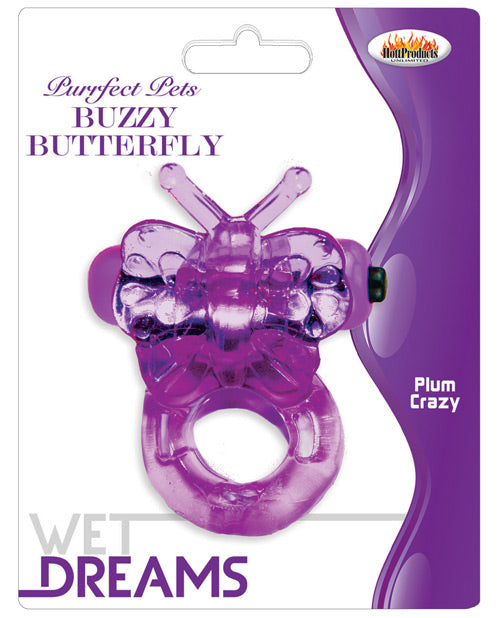 Wet Dreams Purrfect Pet Buzzy Butterfly - Magenta - Bossy Pearl