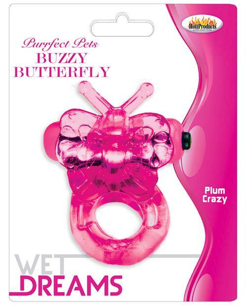 Wet Dreams Purrfect Pet Buzzy Butterfly - Magenta - Bossy Pearl