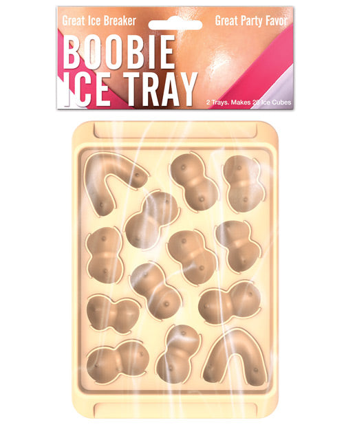 Boobie Ice Cube 7" Tray - Pack Of 2 - Bossy Pearl